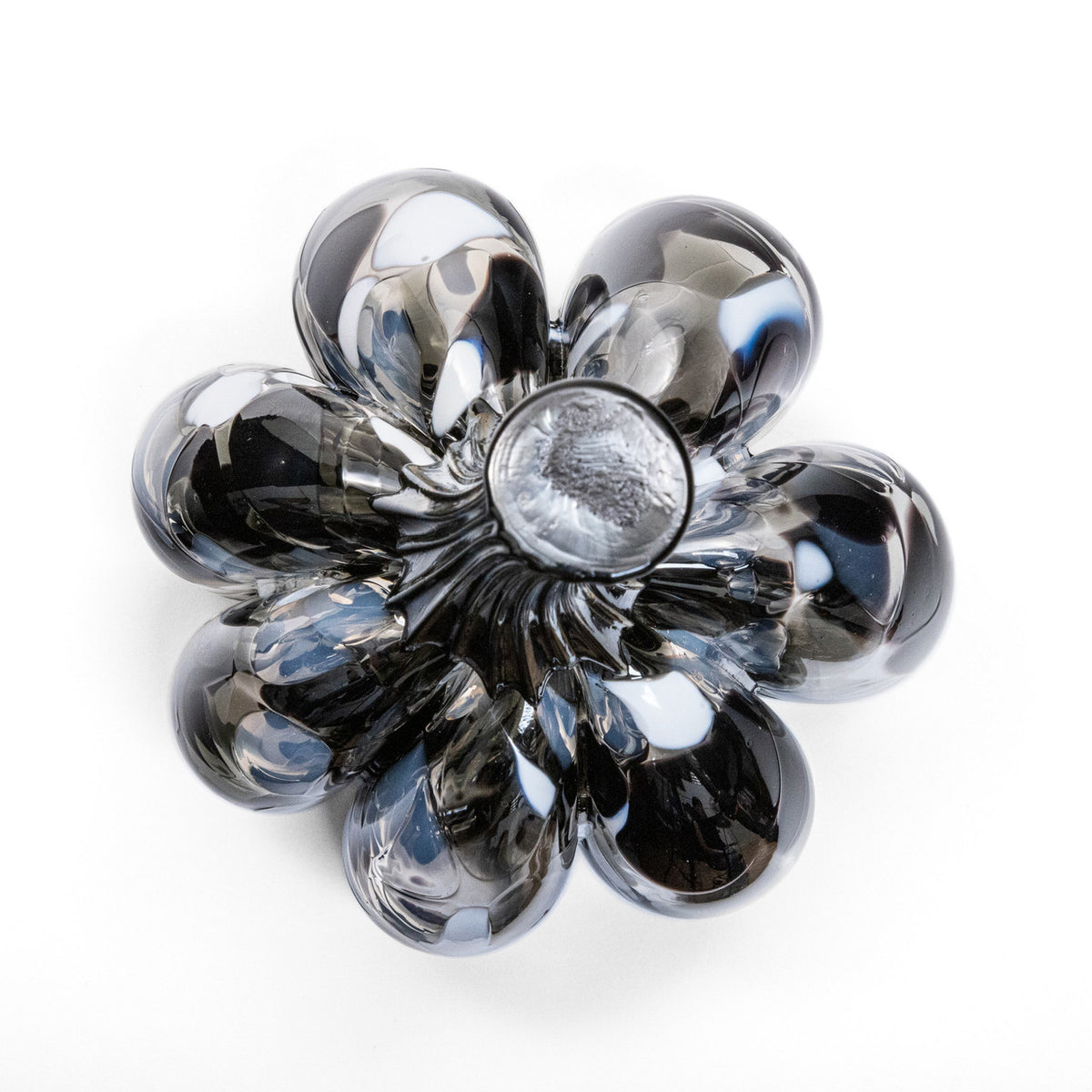 Onyx &amp; Opal | Mini Organic | Handblown Glass Pumpkin