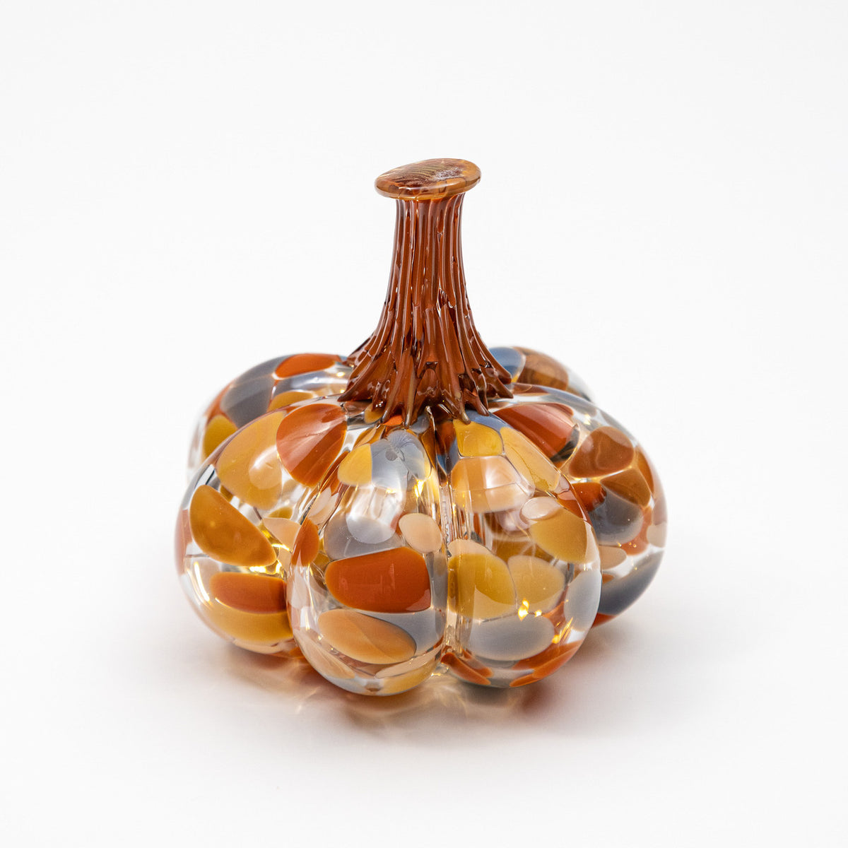 Cider &amp; Smoke | Mini Organic | Handblown Glass Pumpkin