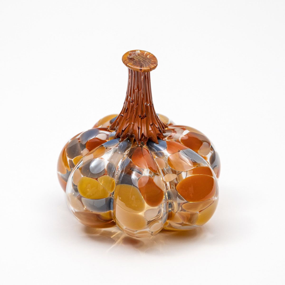 Cider &amp; Smoke | Mini Organic | Handblown Glass Pumpkin