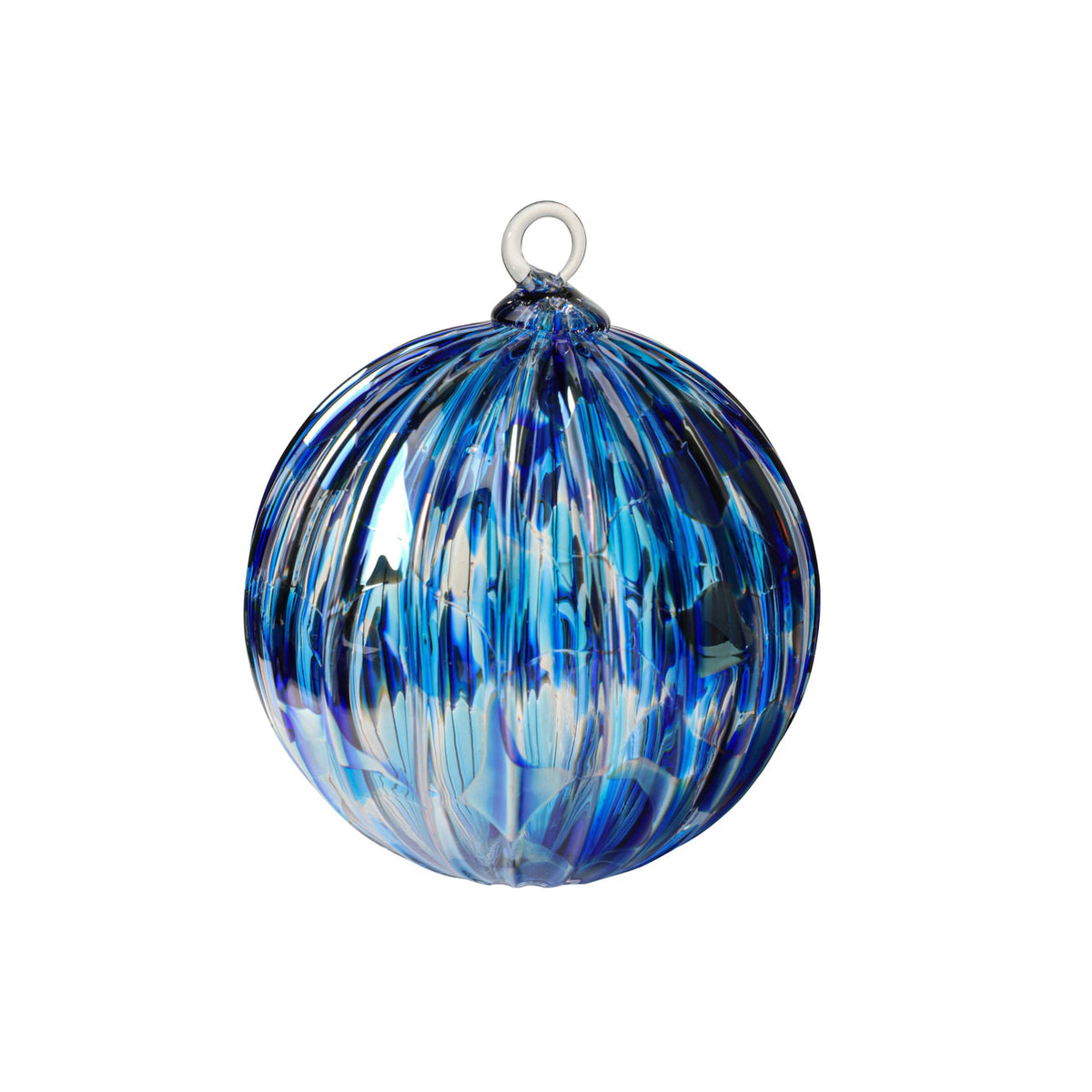 Arctic Chill Handblown Glass Ornament