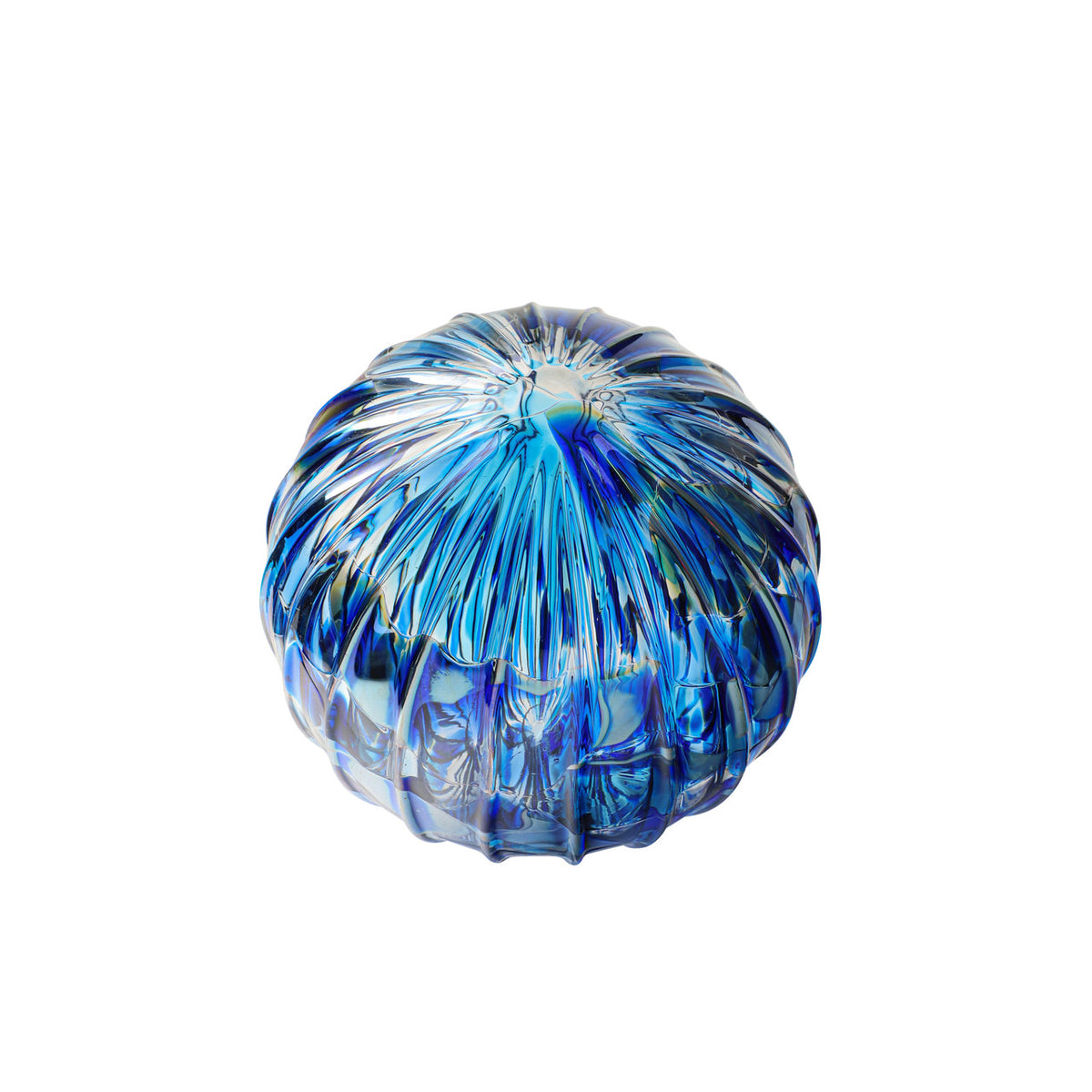 Arctic Chill Handblown Glass Ornament