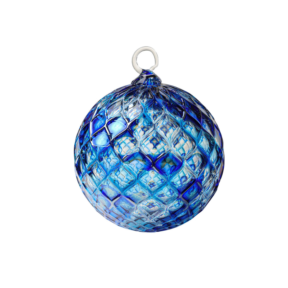 Arctic Chill Handblown Glass Ornament