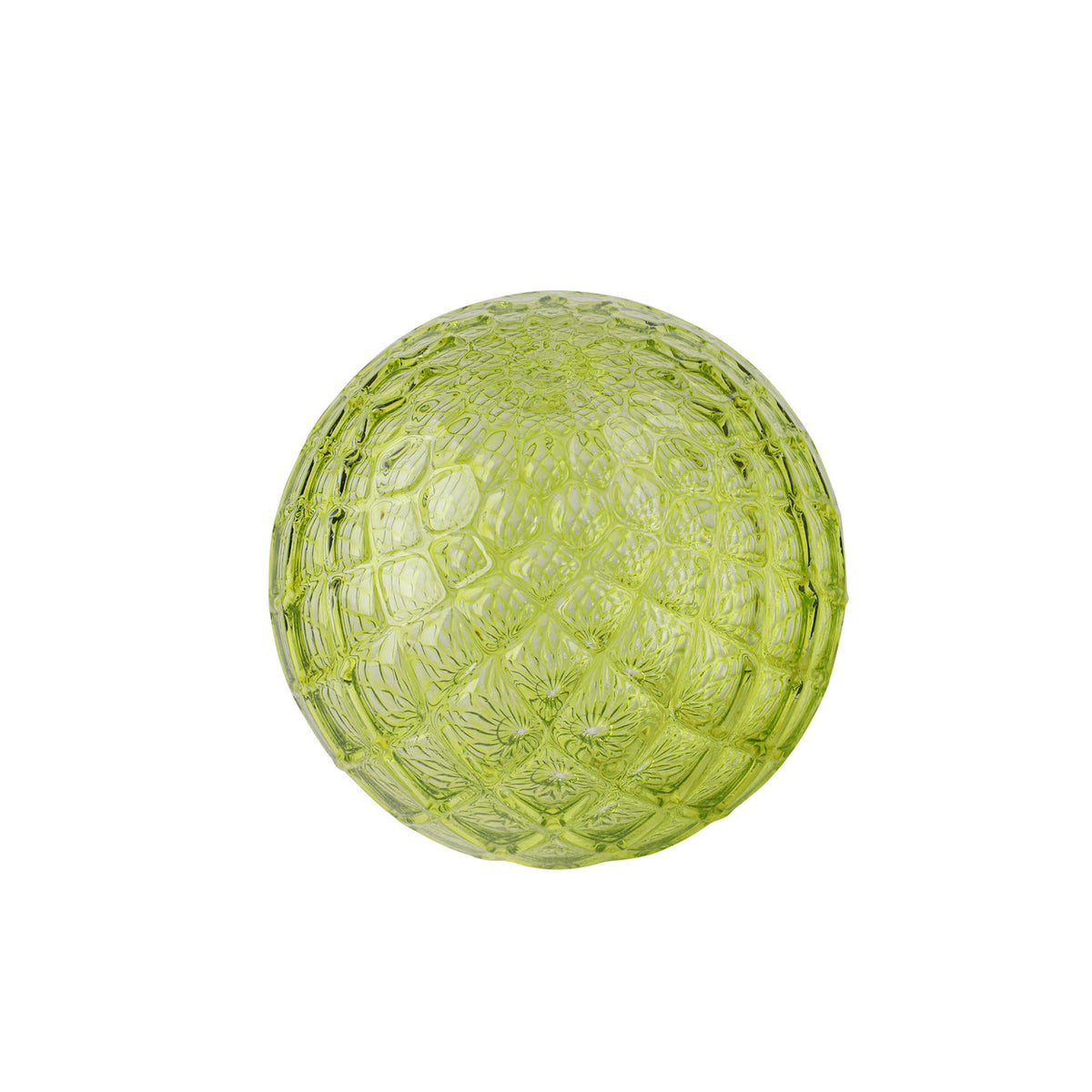 August Birthstone Handblown Glass Ornament