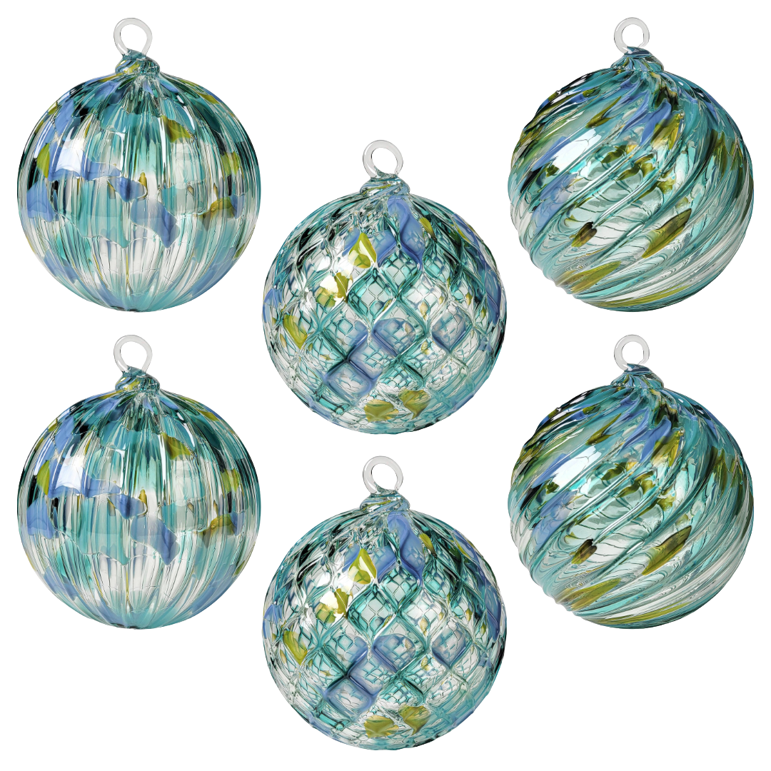 Big Sur, CA Handblown Glass Ornament