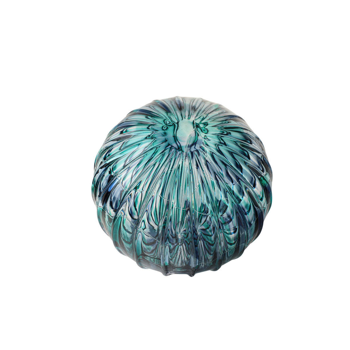 Blue Spruce Handblown Glass Ornament