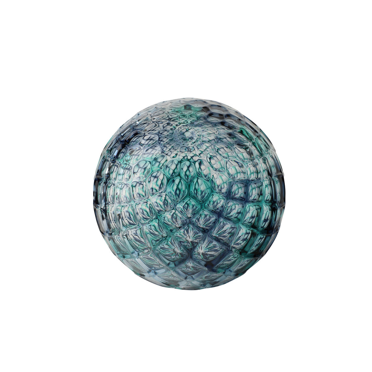Blue Spruce Handblown Glass Ornament