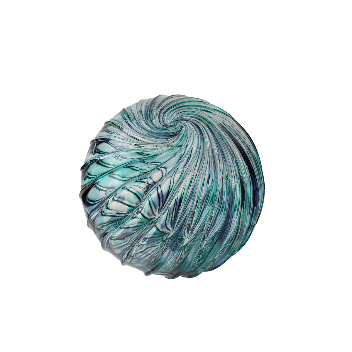 Blue Spruce Handblown Glass Ornament