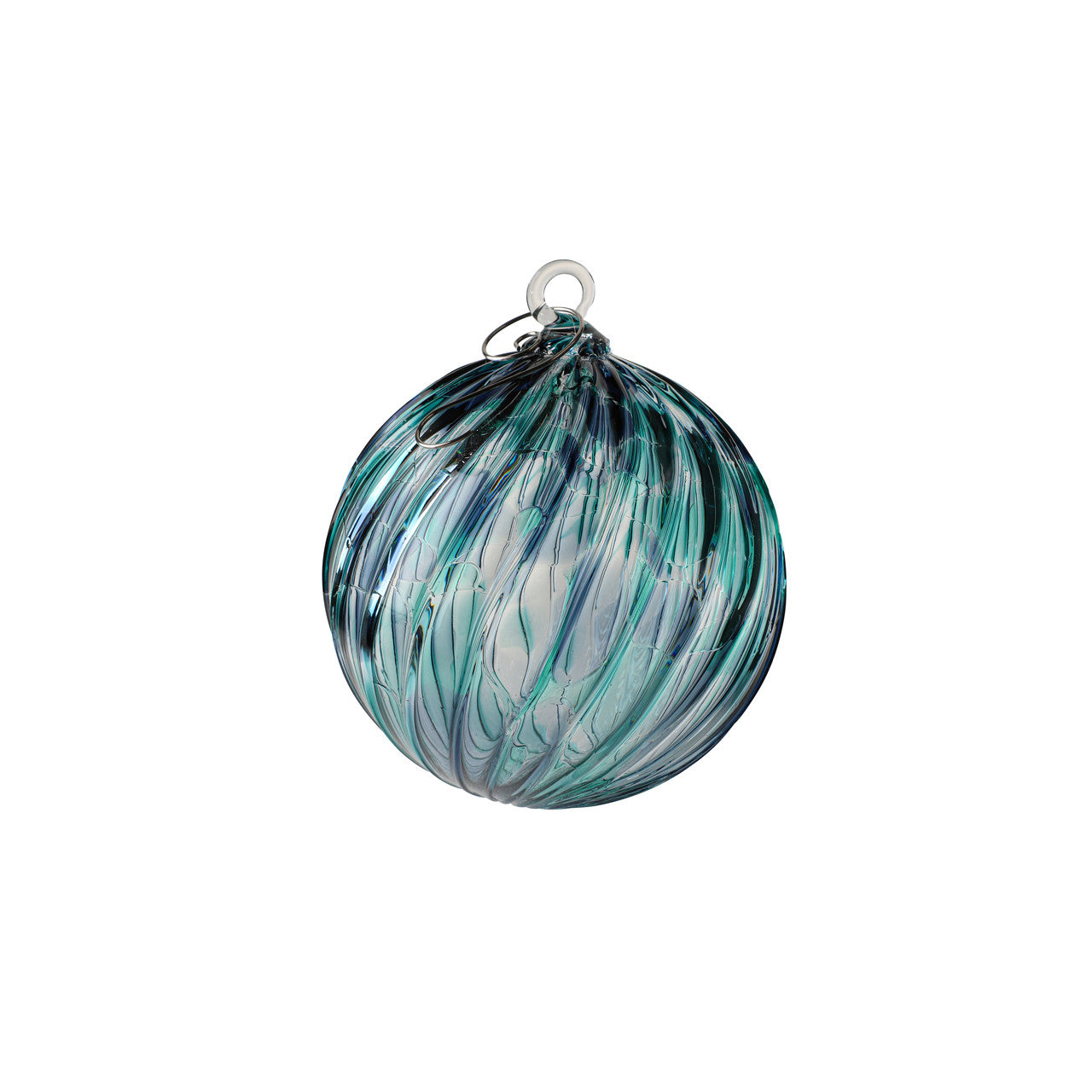 Set of 6 Handblown glass ornament