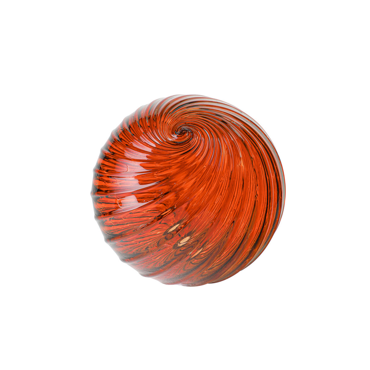 Candy Apple Red Handblown Glass Ornament