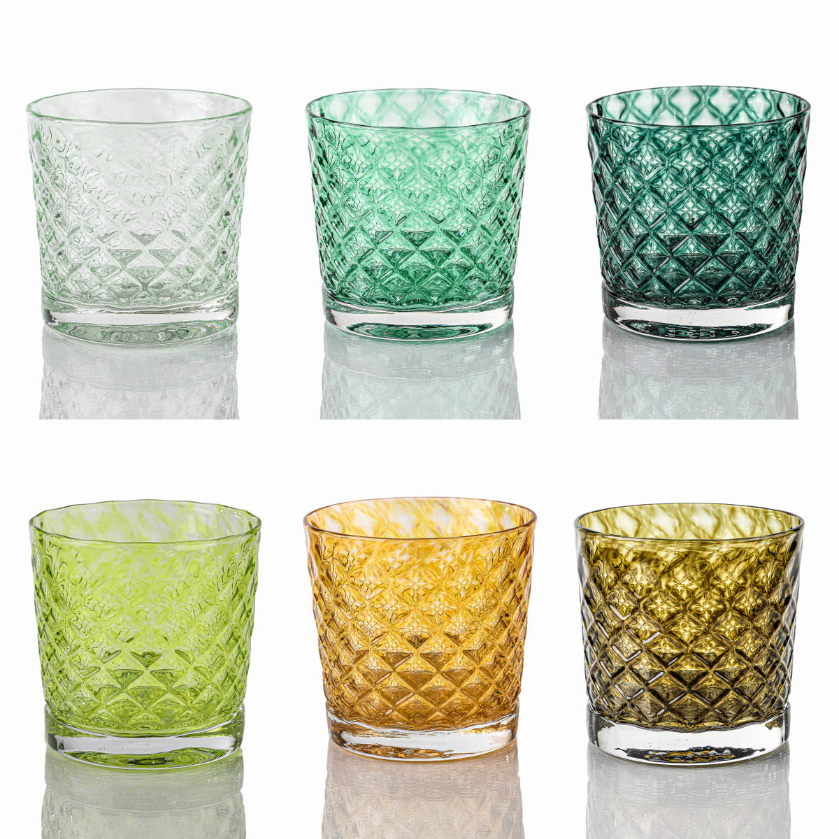 Citrus Mindala Glass Set