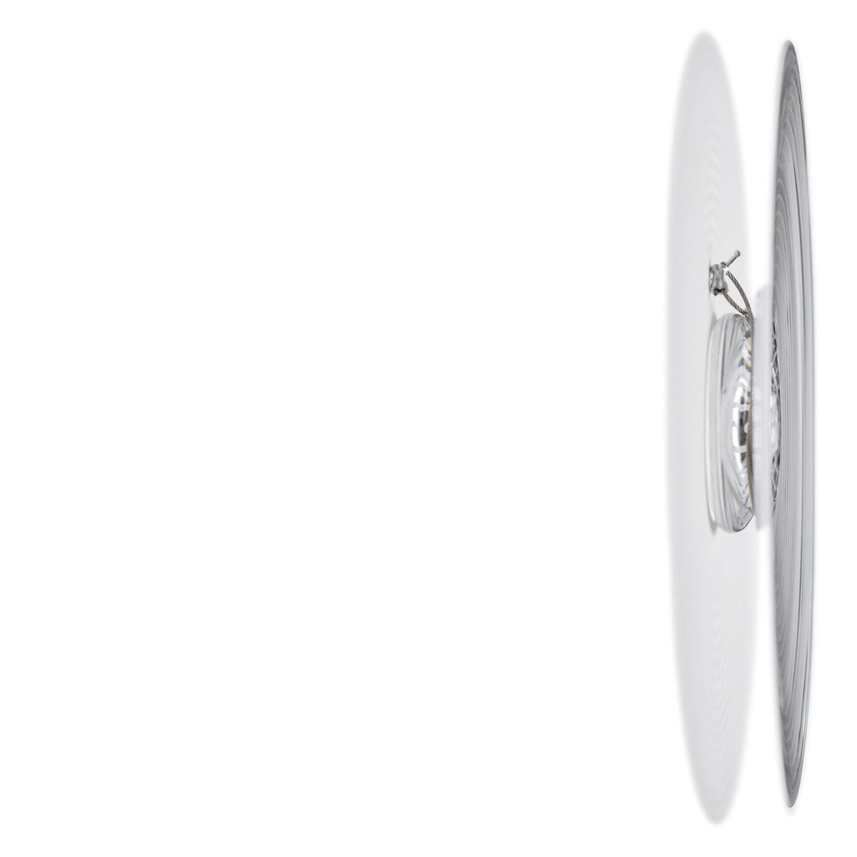 Clear Spiral Rondel
