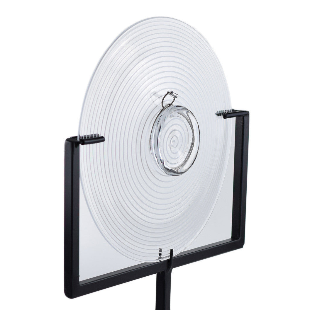 Clear Spiral Rondel
