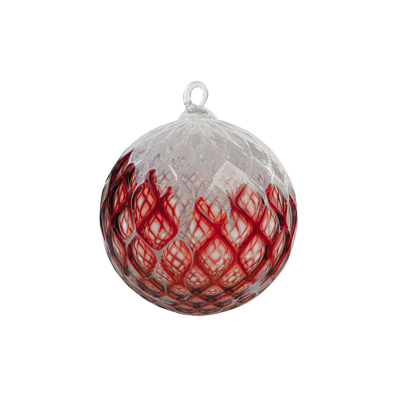 Holiday Traditions Set of 6 Handblown Glass Ornaments