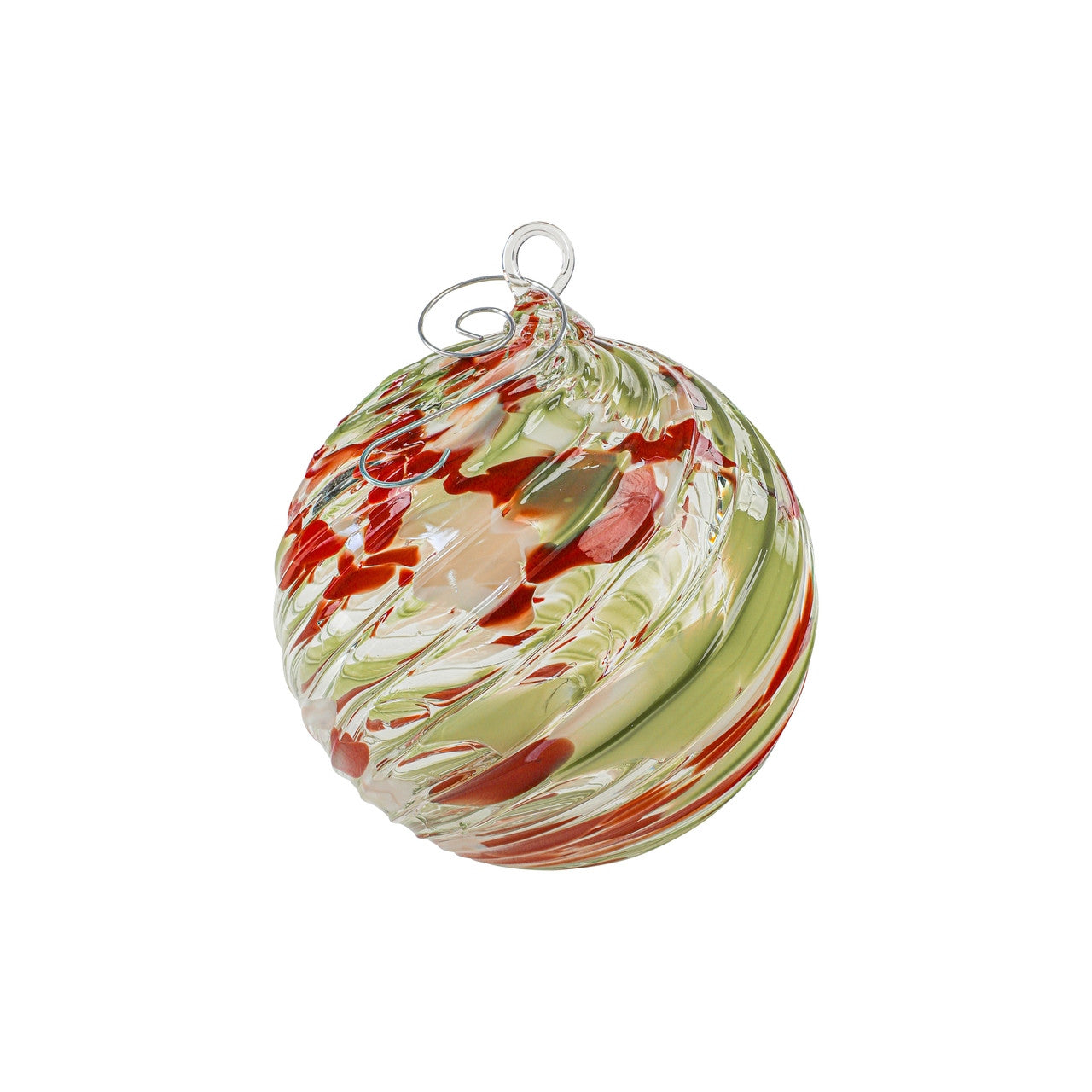Holiday Traditions Set of 6 Handblown Glass Ornaments