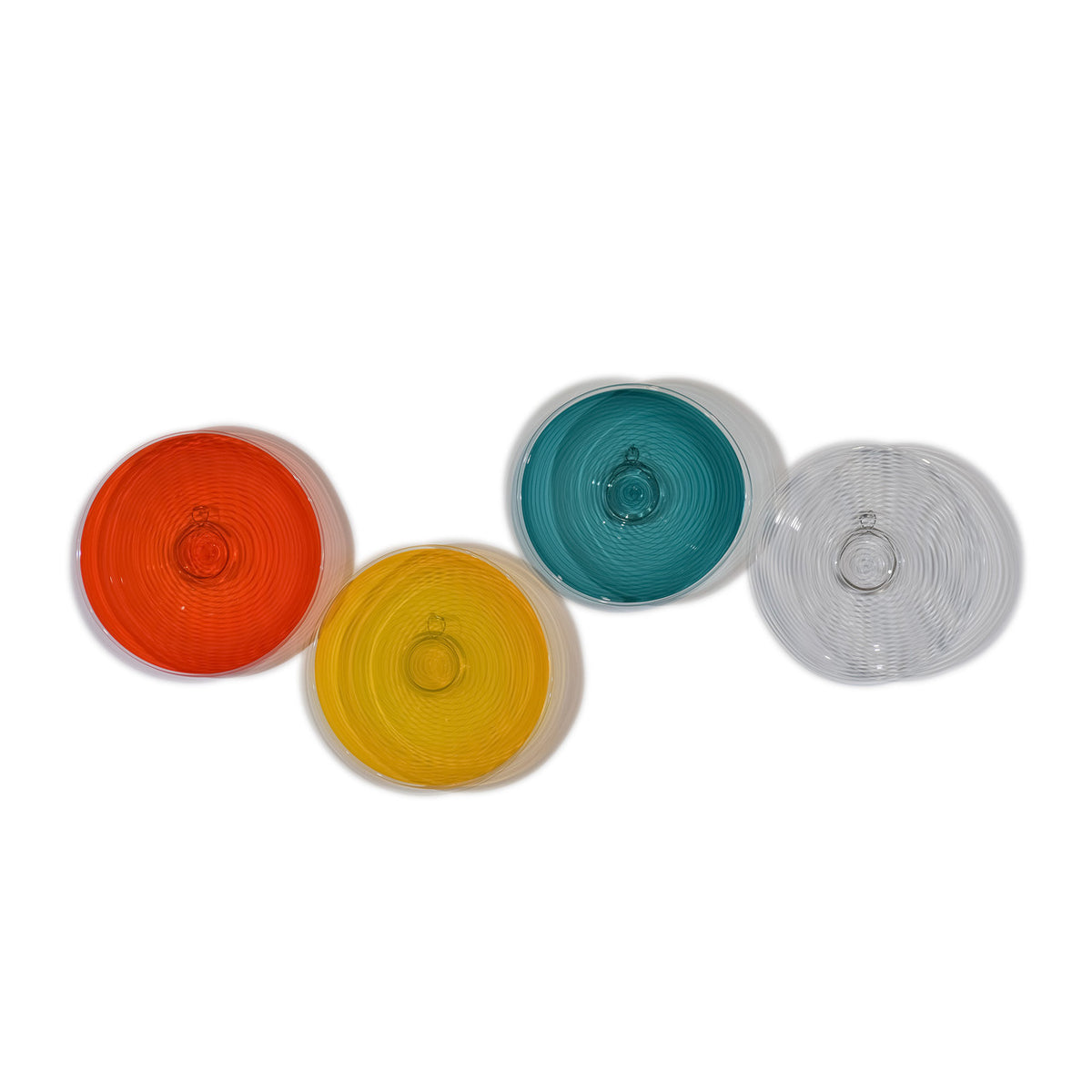 Clear Spiral Rondel