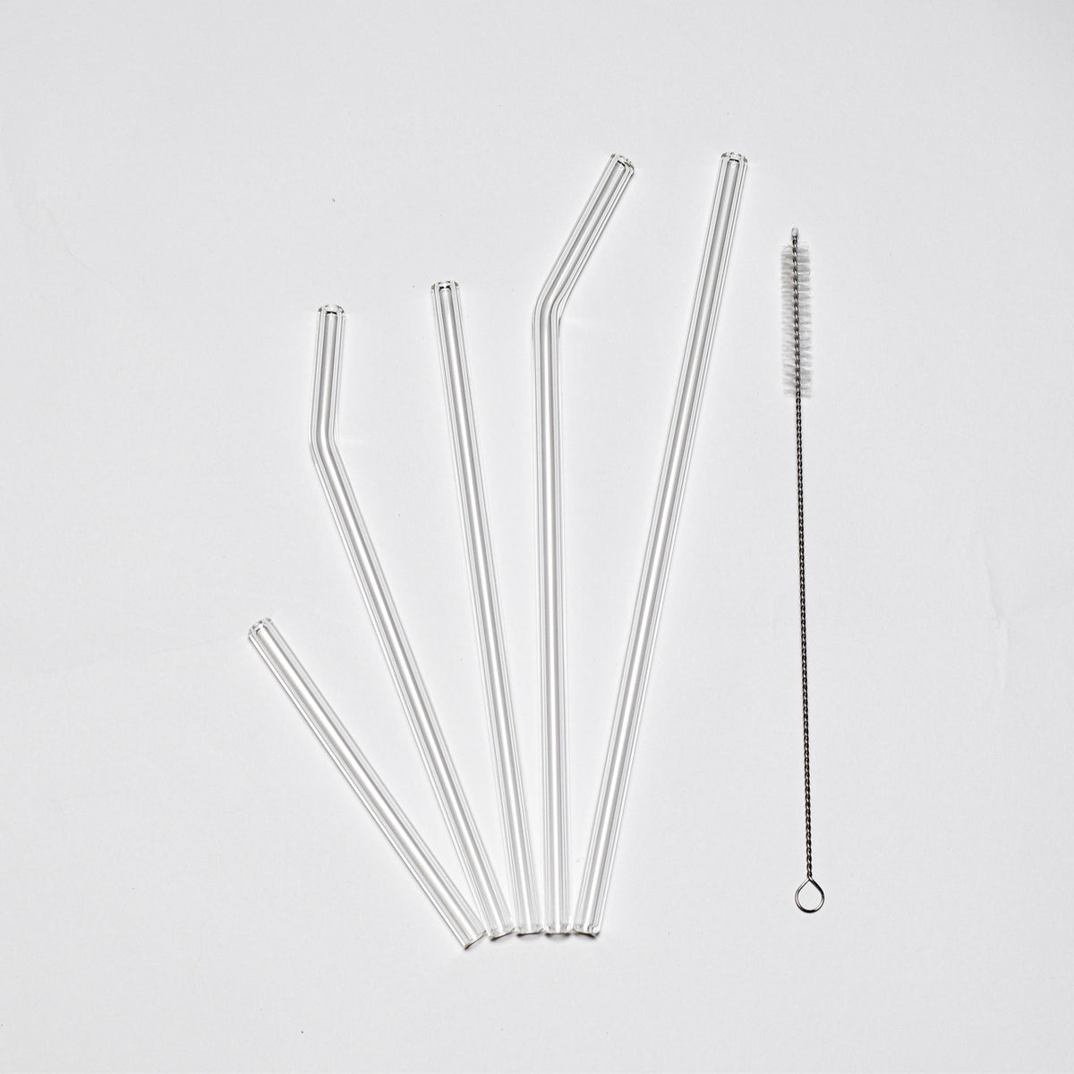 Clear Glass Straws