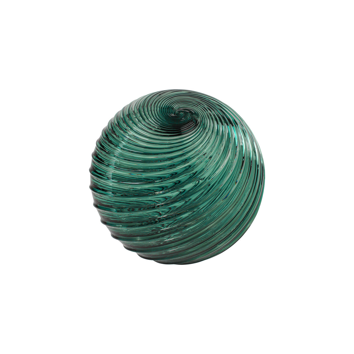 Deep Pine Handblown Glass Ornament