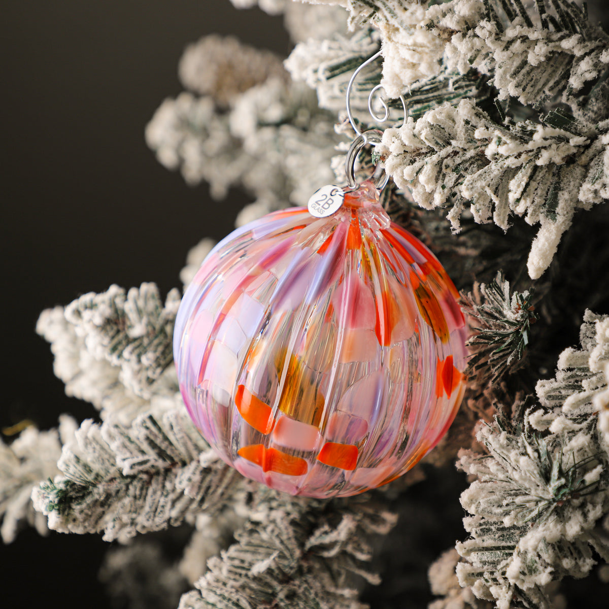 Sugar Cookie Handblown Glass Ornament
