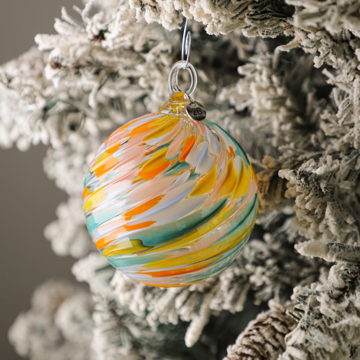Splish Splash Handblown Glass Ornament