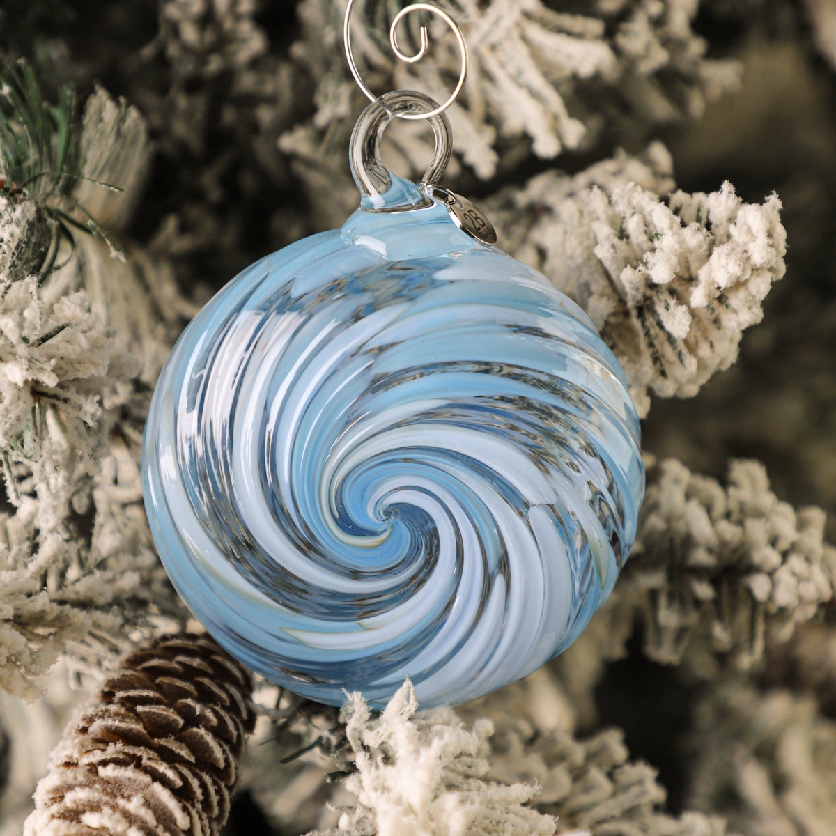 Bundle of Joy Handblown Glass Ornament