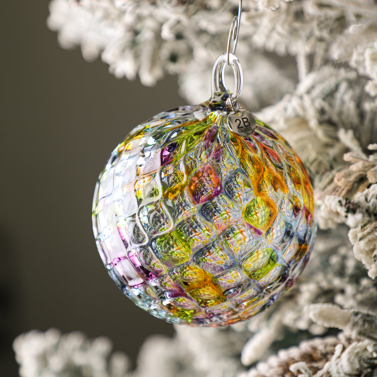 Make A Wish Handblown Glass Ornament