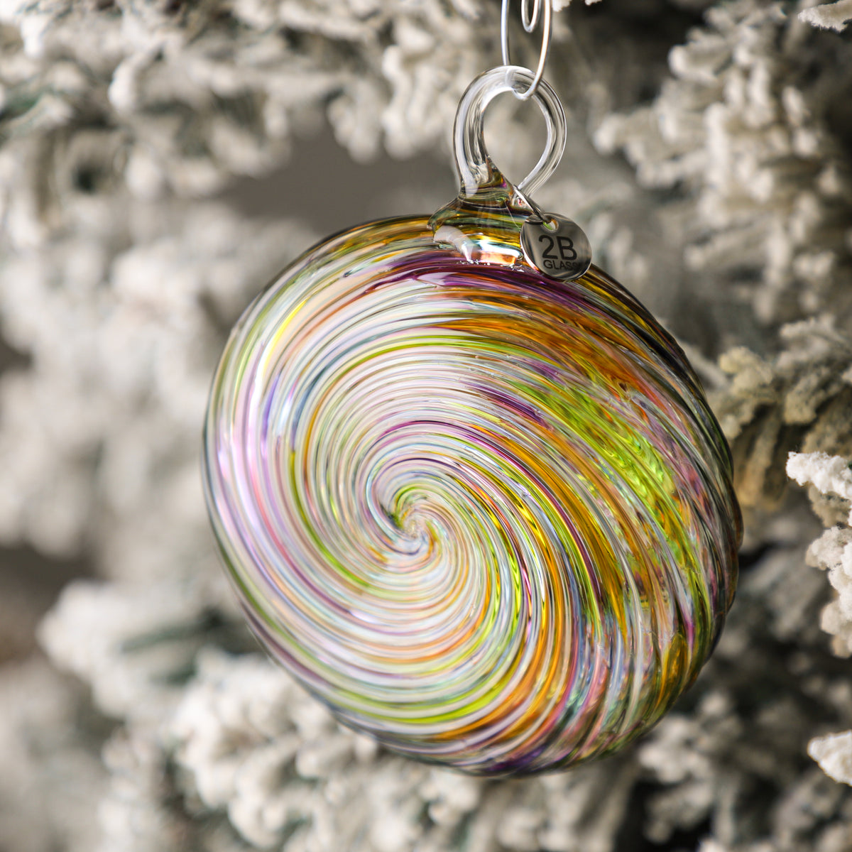 Make A Wish Handblown Glass Ornament