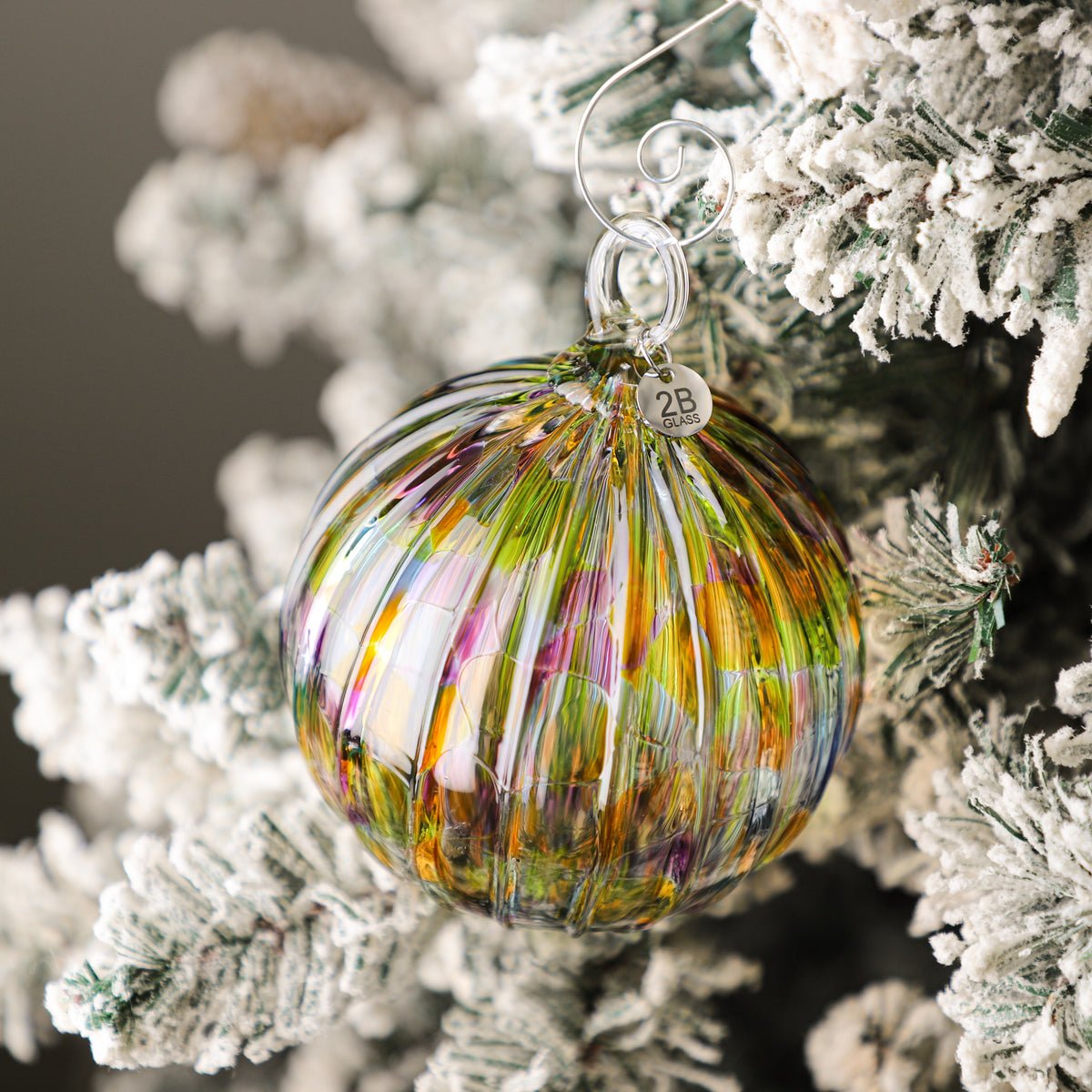 Make A Wish Handblown Glass Ornament