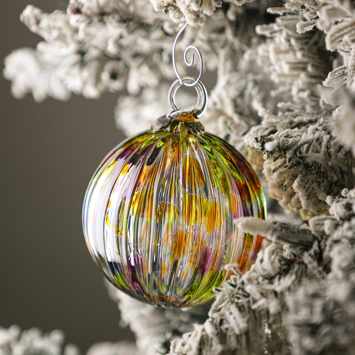 Make A Wish Handblown Glass Ornament