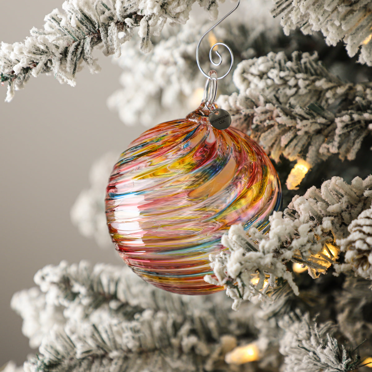 Celebration! Handblown Glass Ornament