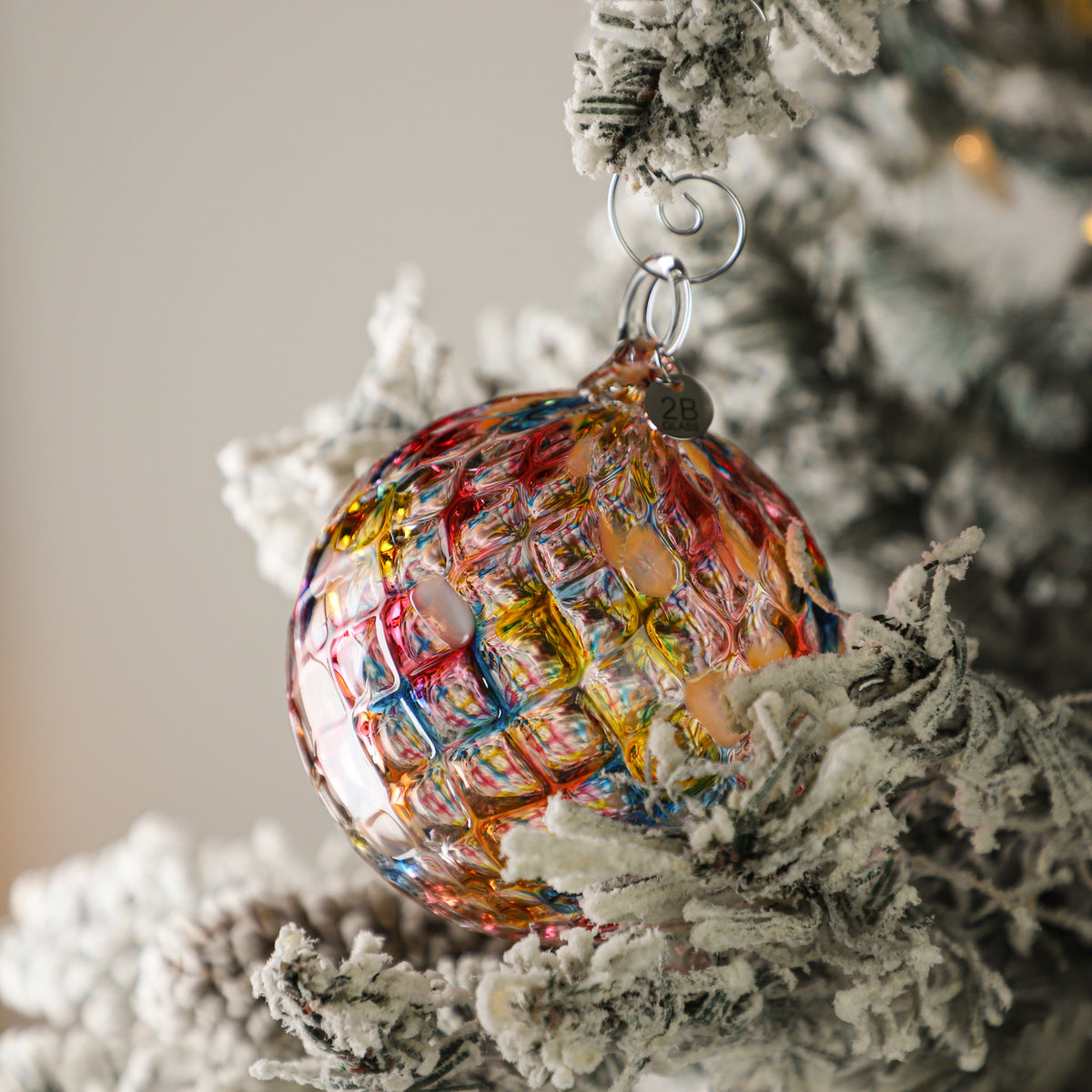 Celebration! Handblown Glass Ornament