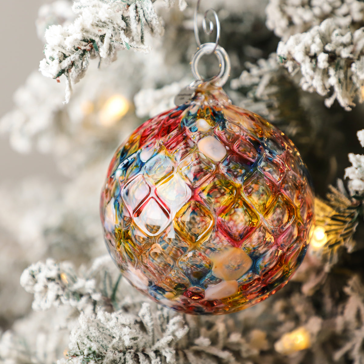 Celebration! Handblown Glass Ornament