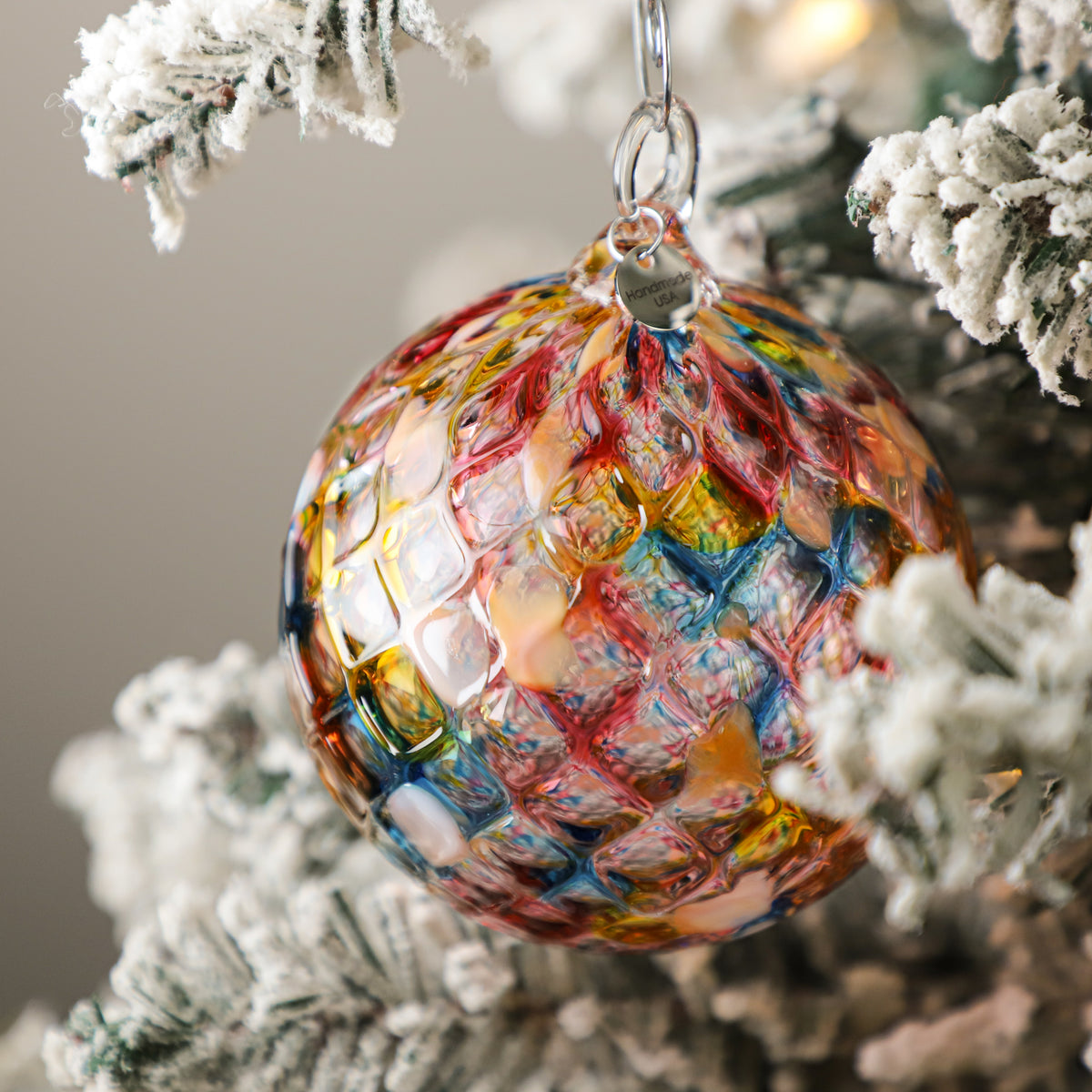 Celebration! Handblown Glass Ornament