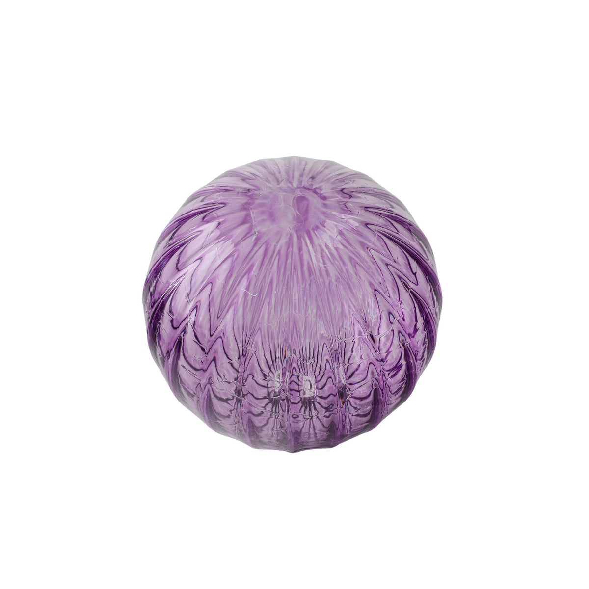 February Birthstone Handblown Glass Ornament
