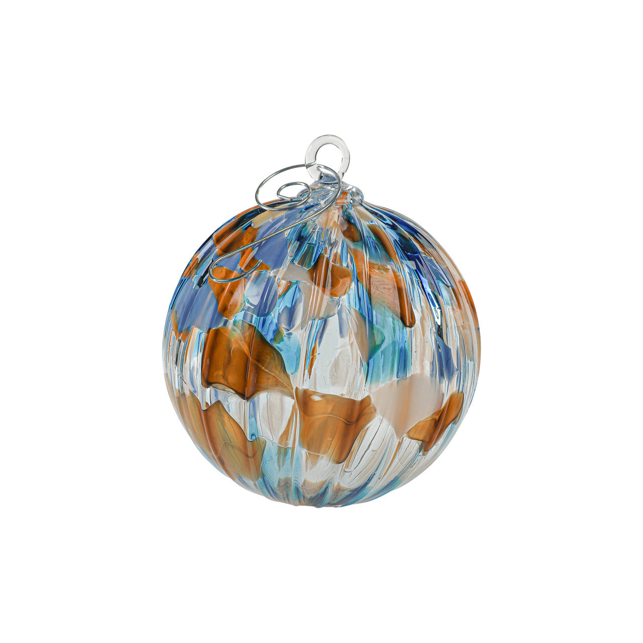 Folsom Set of 6 Mixed Handblown Glass Ornaments
