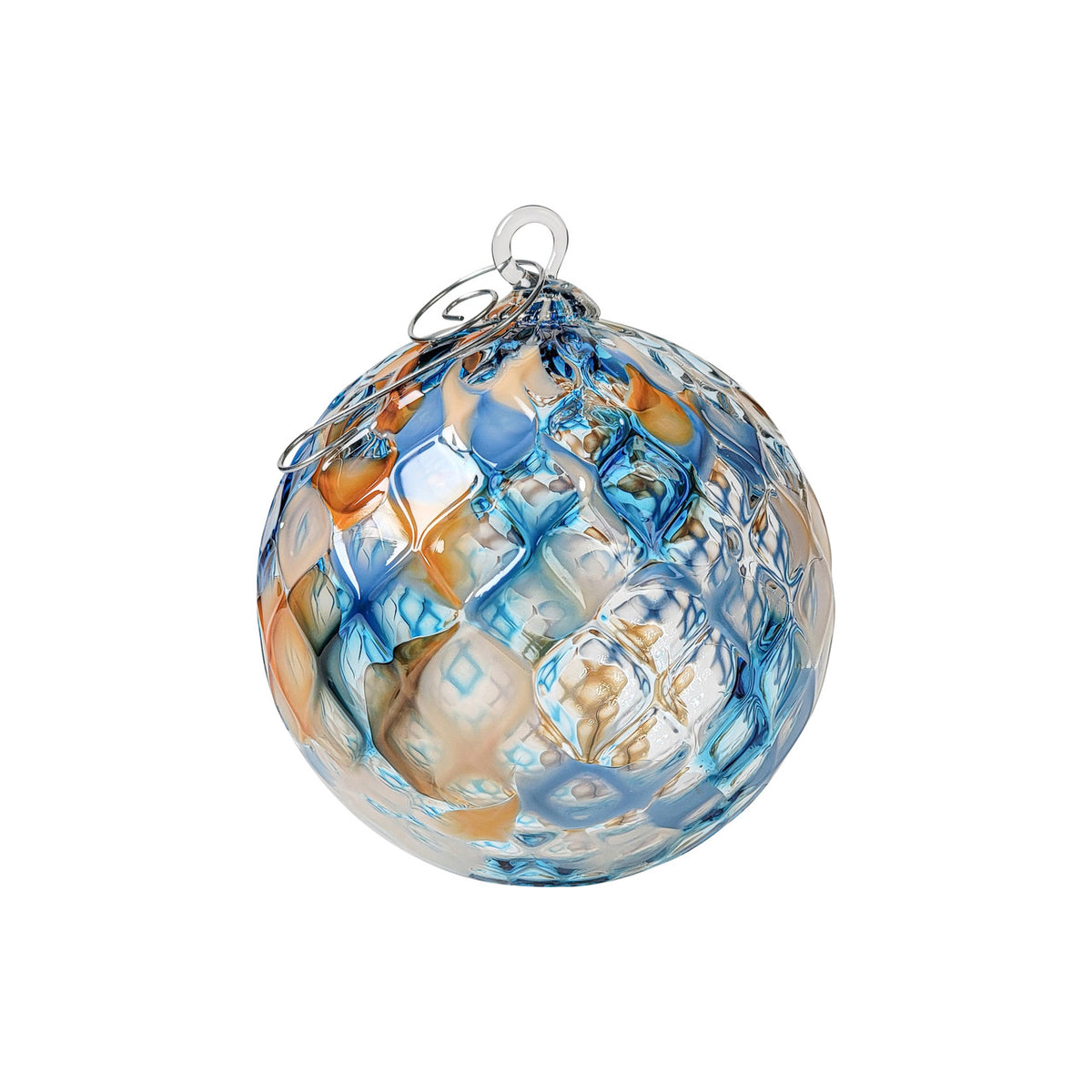 Folsom, CA Handblown Glass Ornament