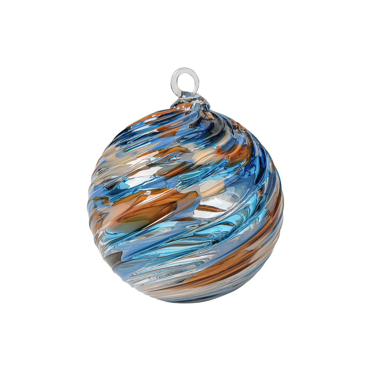 Folsom, CA Handblown Glass Ornament