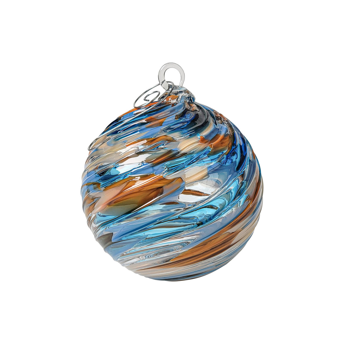 Folsom, CA Handblown Glass Ornament