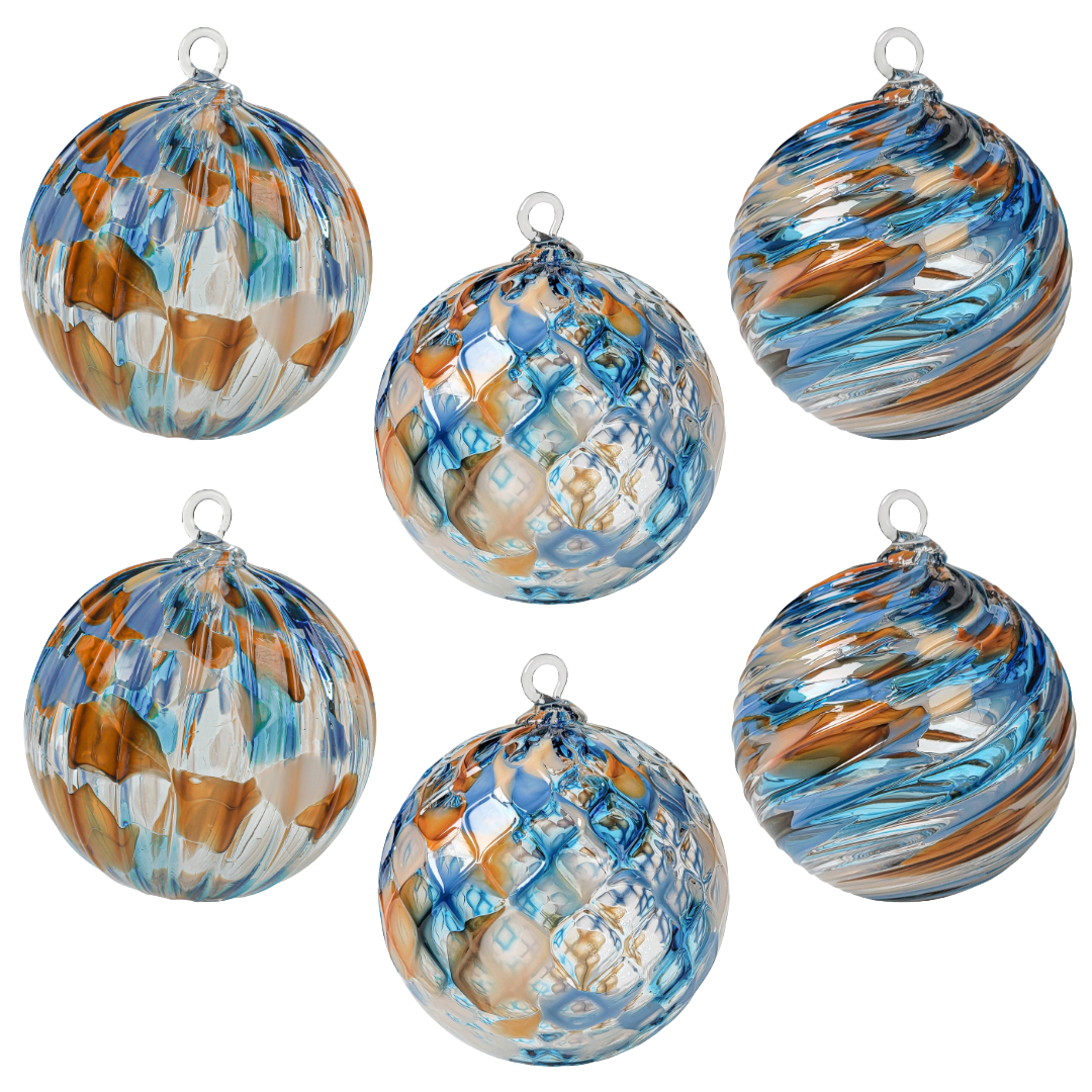Folsom, CA Handblown Glass Ornament