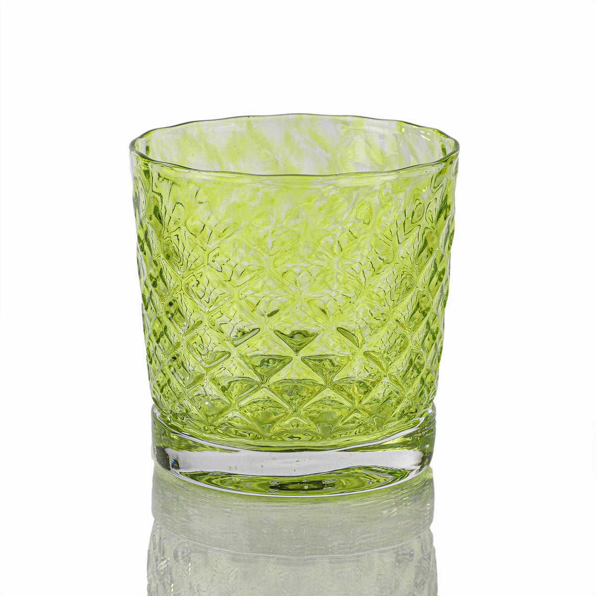 Lime Mindala Glass