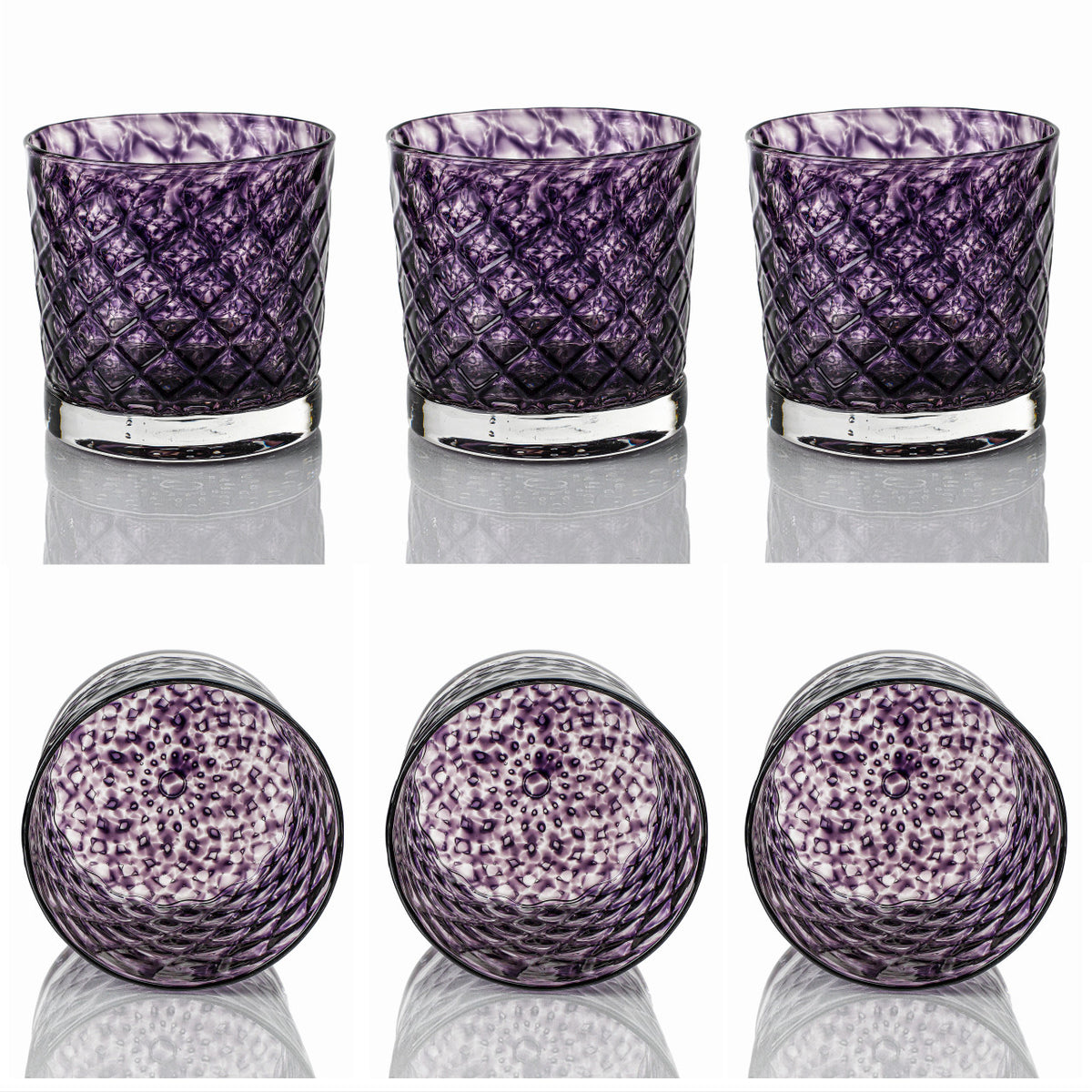 Indigo Mindala Glass