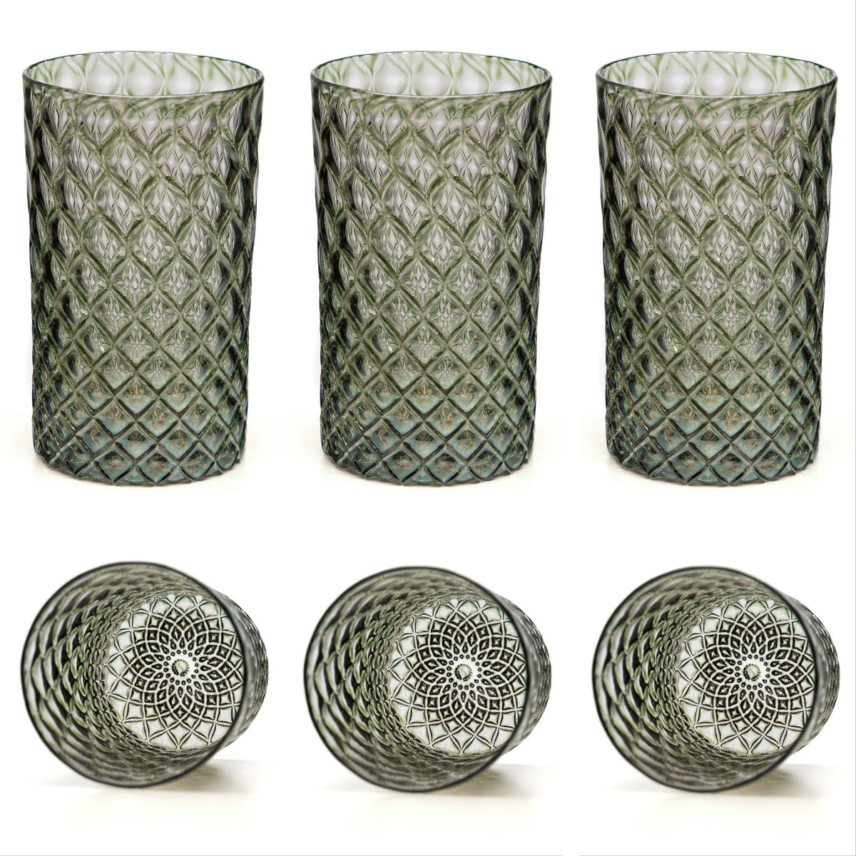 Smoke Mandala Glass
