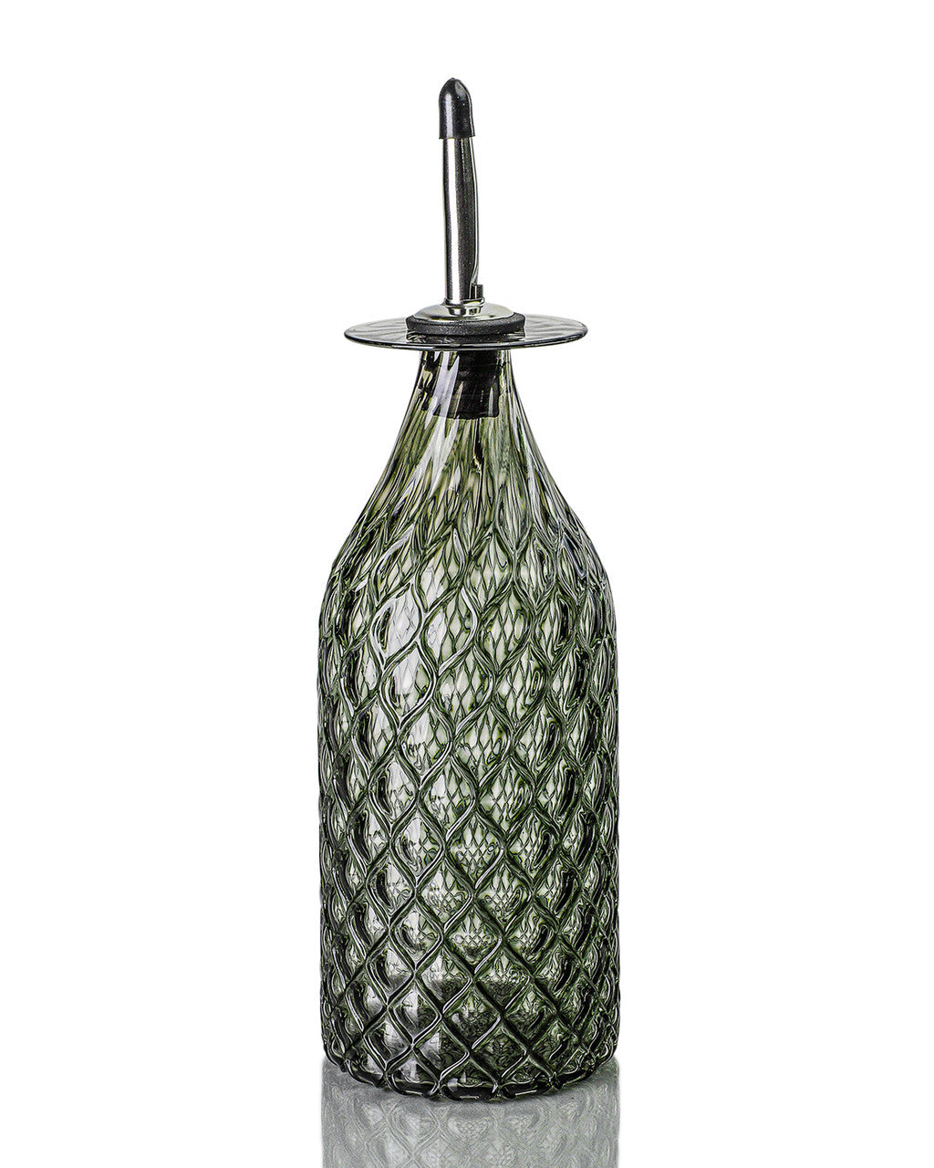 Smoke Diamond Cut Bottle