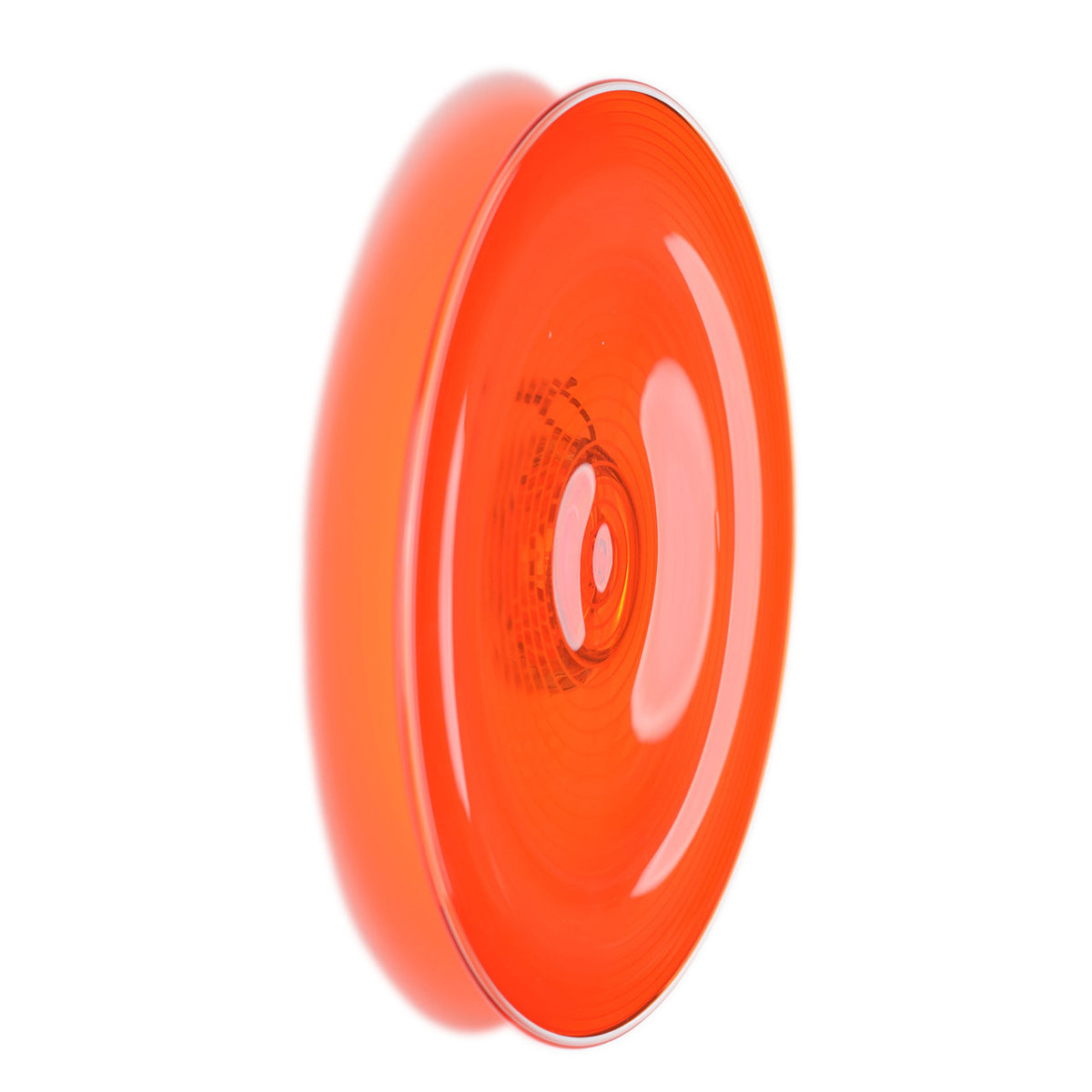 Torch Orange Spiral Rondel