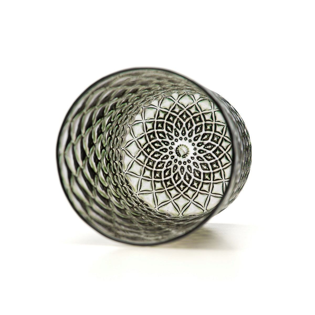 Smoke Mandala Glass