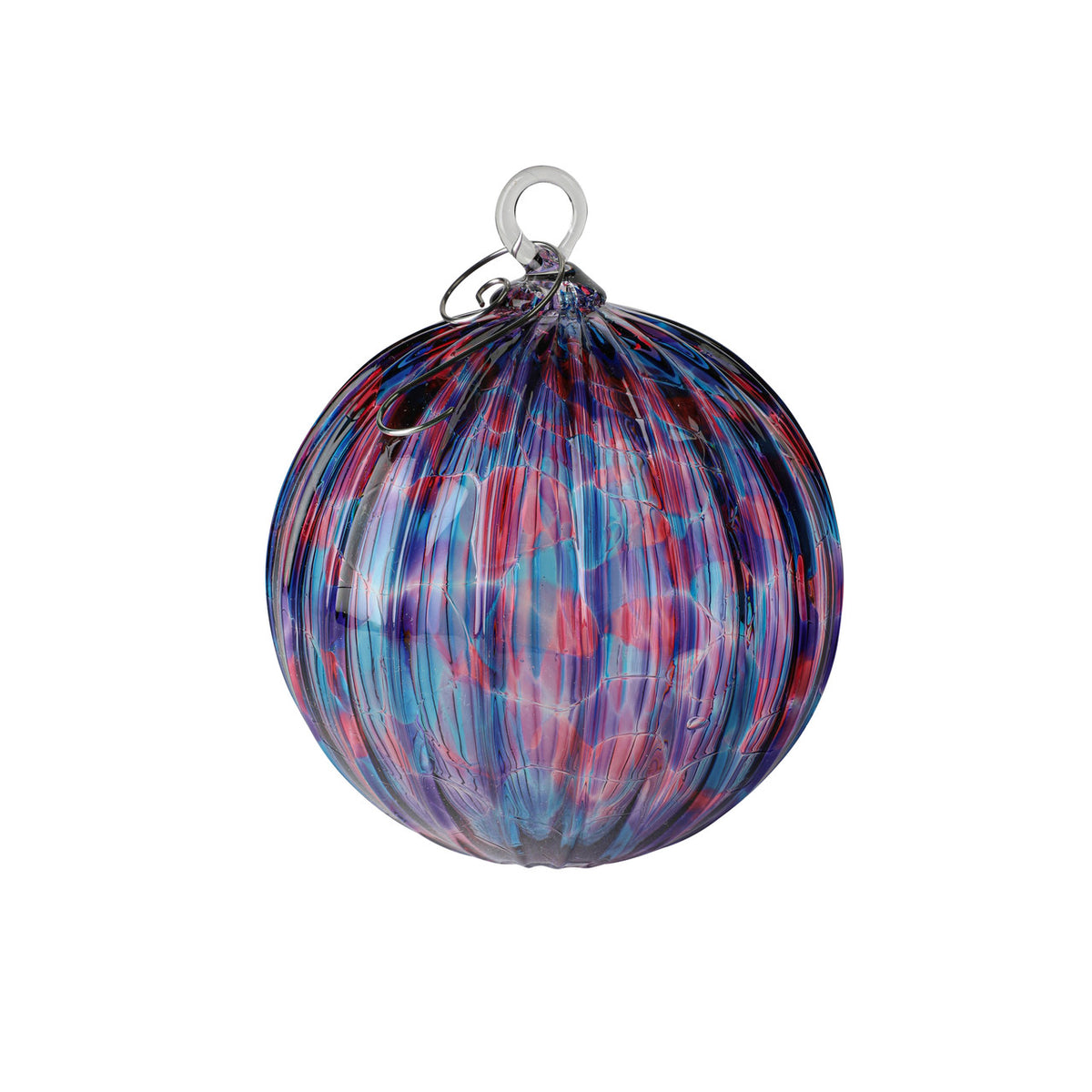 Galactic Handblown Glass Ornament