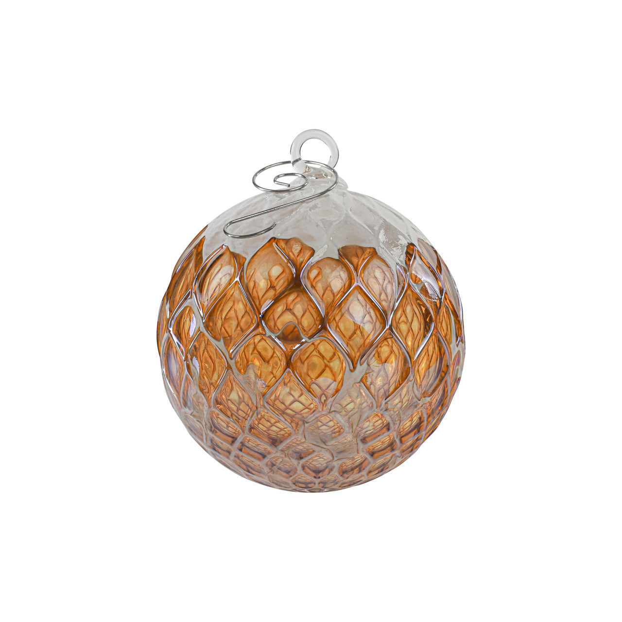 Santa Cruz Set of 6 Handblown Glass Ornaments