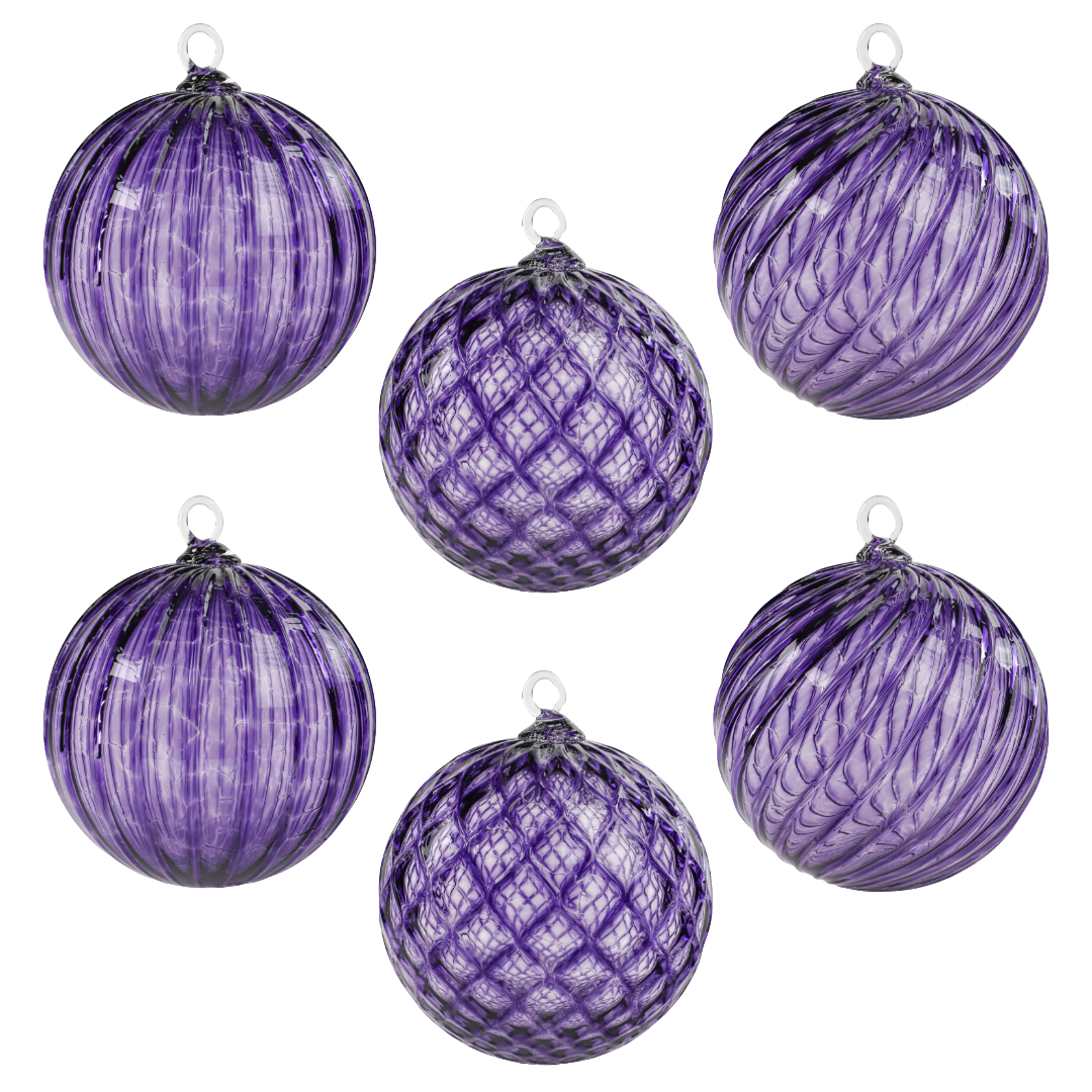 Grape Handblown Glass Ornament