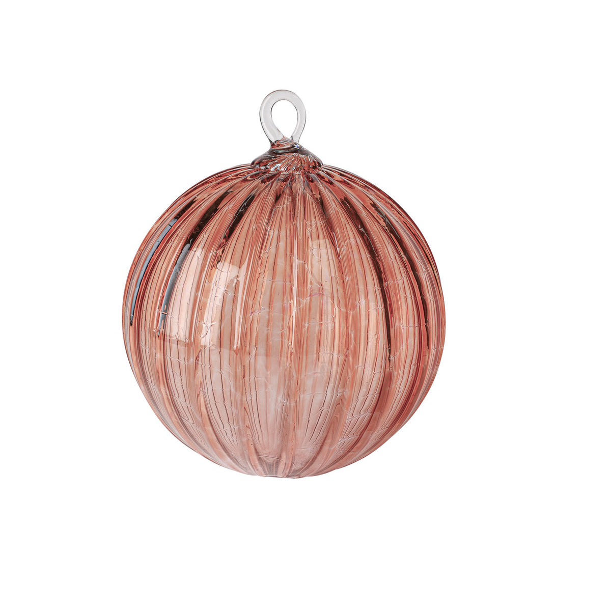 Grapefruit Handblown Glass Ornament