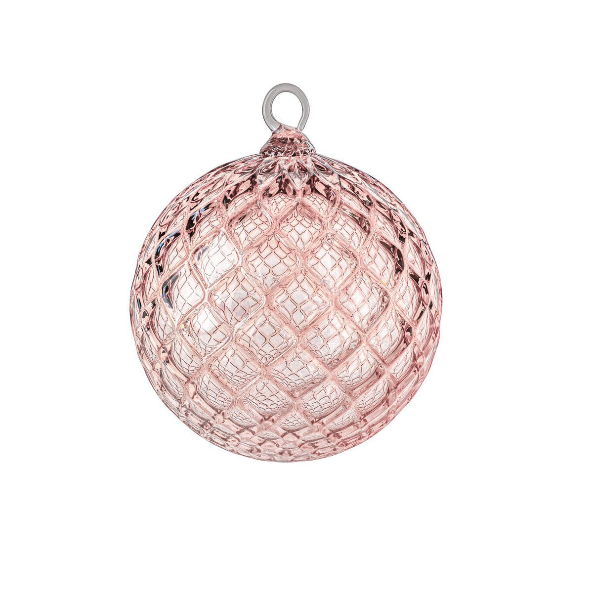 Pink Lemonade Handblown Glass Ornament
