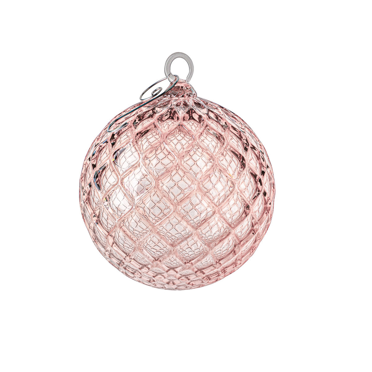 Pink Lemonade Handblown Glass Ornament